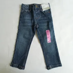 Pantalón de mezclilla azul 