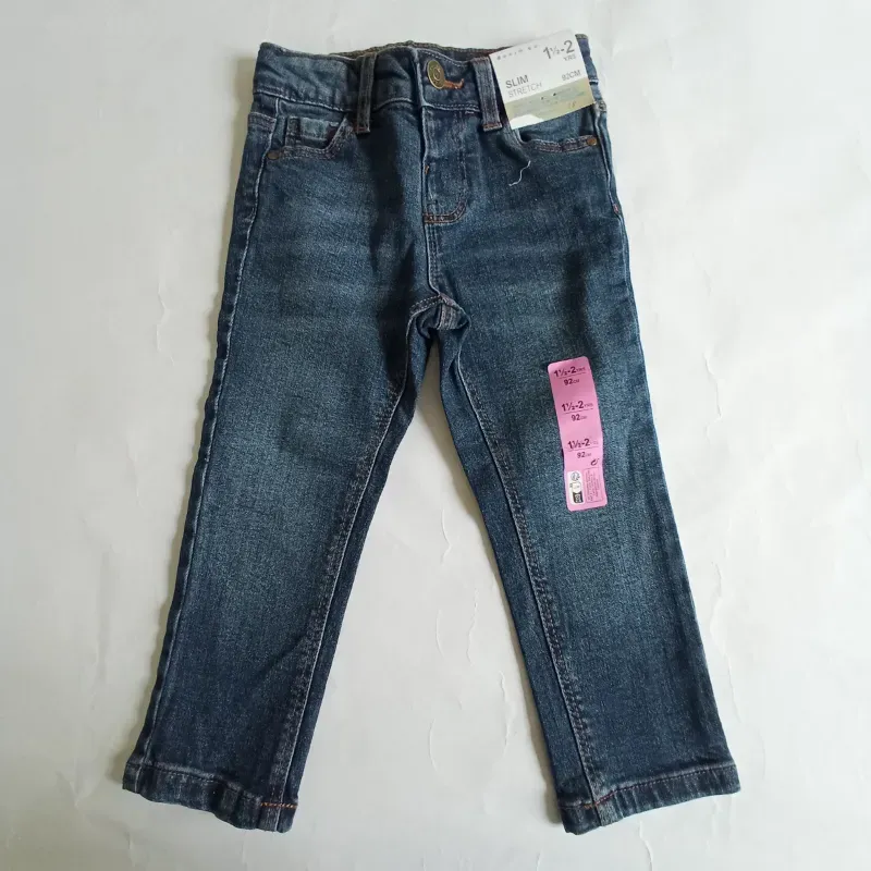 Pantalón de mezclilla azul 