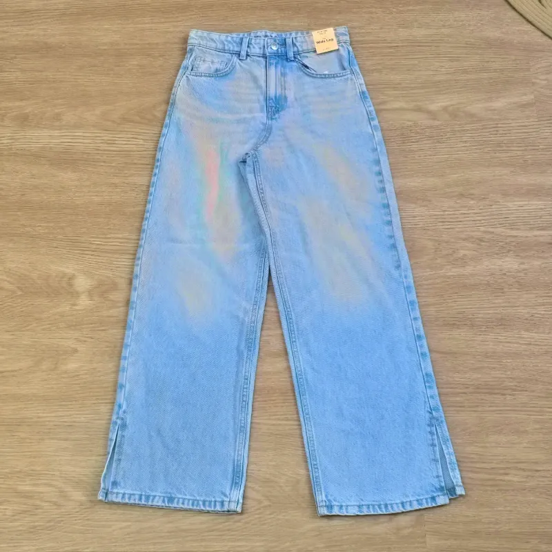 Pantalon de mezclilla Wide Leg