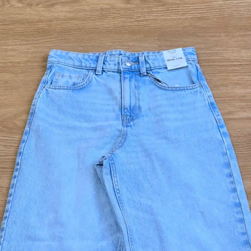 Pantalon de mezclilla Wide Leg