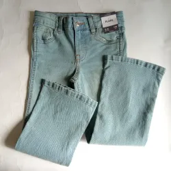 Pantalon campana de mezclilla 