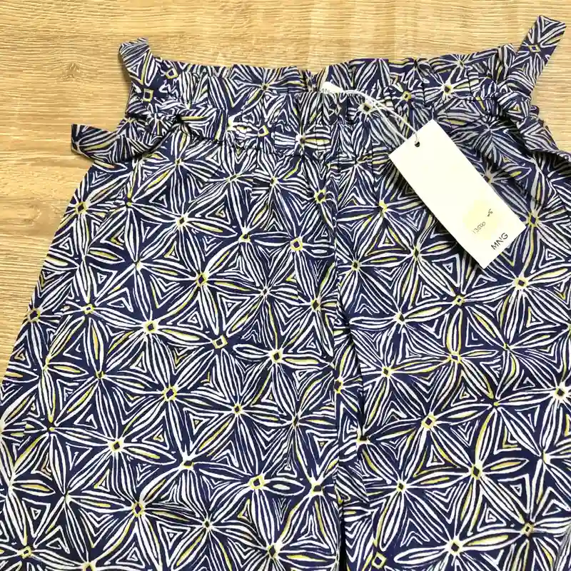 Pantaloneta Mango azul oscuro 