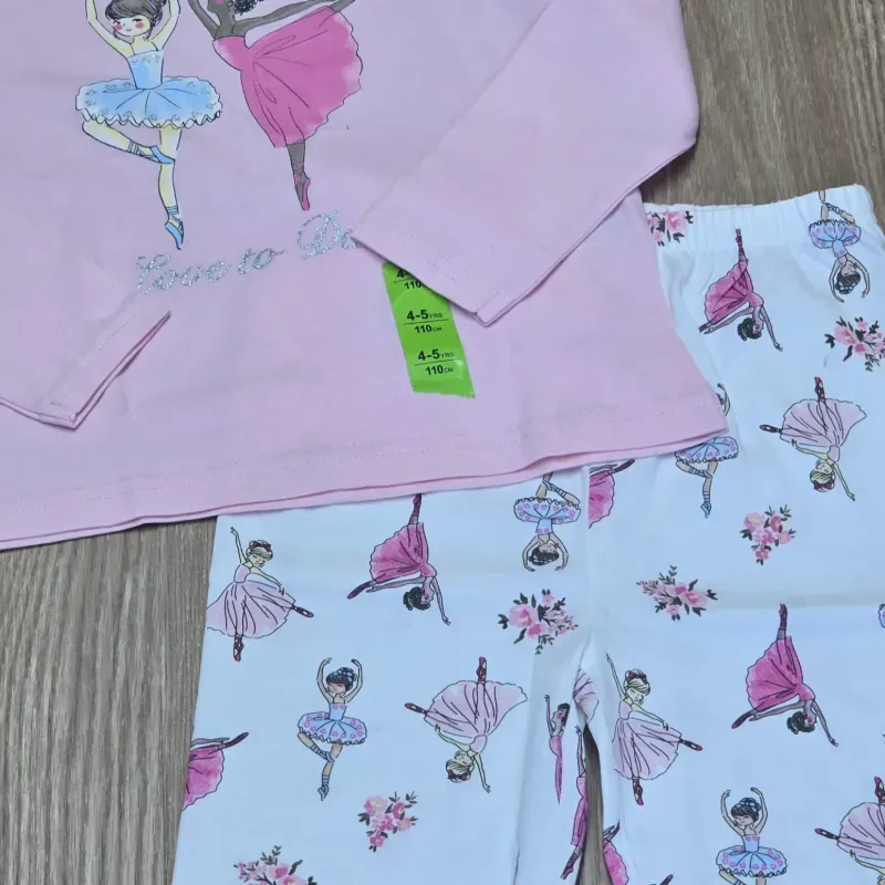 Pijama de Bailarina Color Rosado