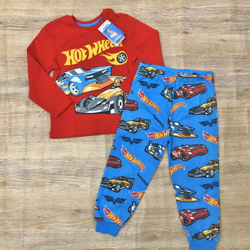 Pijama de Hot Wheels 
