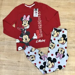 Pijama de Minnie Mouse color rojo