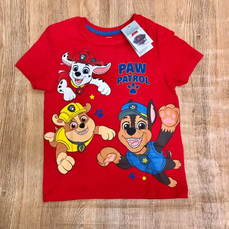 Pijama de Paw Patrol color rojo