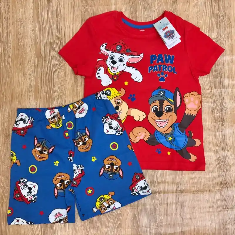 Pijama de Paw Patrol color rojo