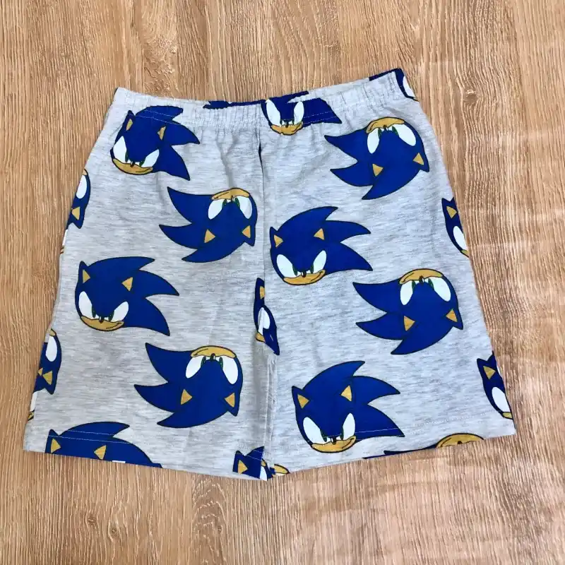 Pijama de Sonic color azul 