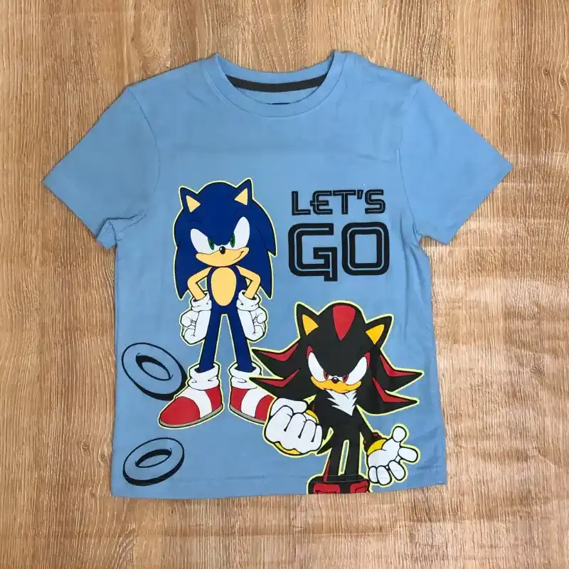 Pijama de Sonic color azul 