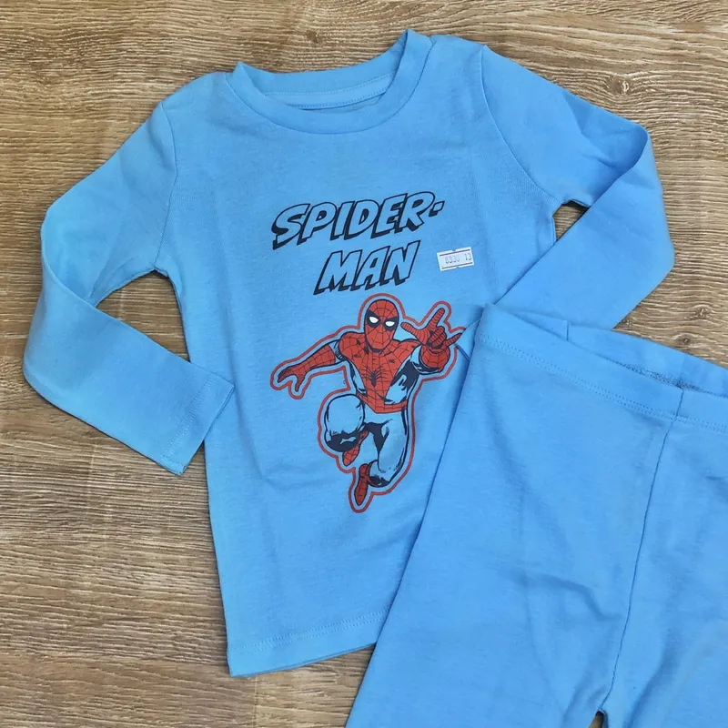 Pijama de Spiderman color azul 