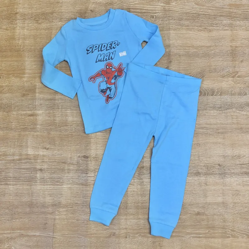 Pijama de Spiderman color azul 