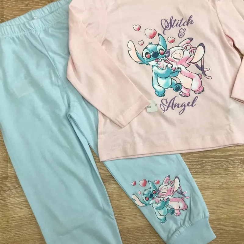 Pijama de Stich y angel