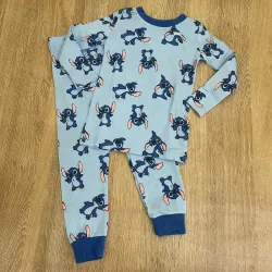 Pijama de Stitch azul claro