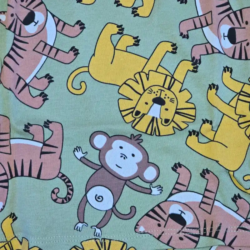 Pijama verde ROAR