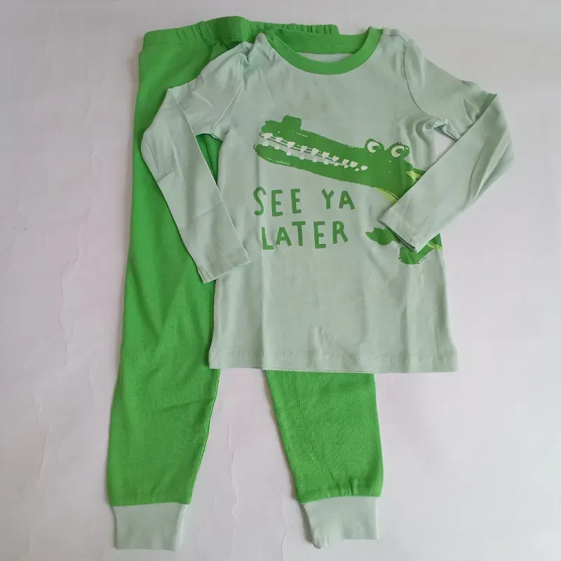 Pijama verde "See Ya Later"