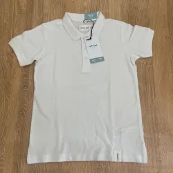 Polo color blanco 