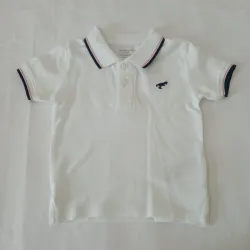 Polo color blanco 