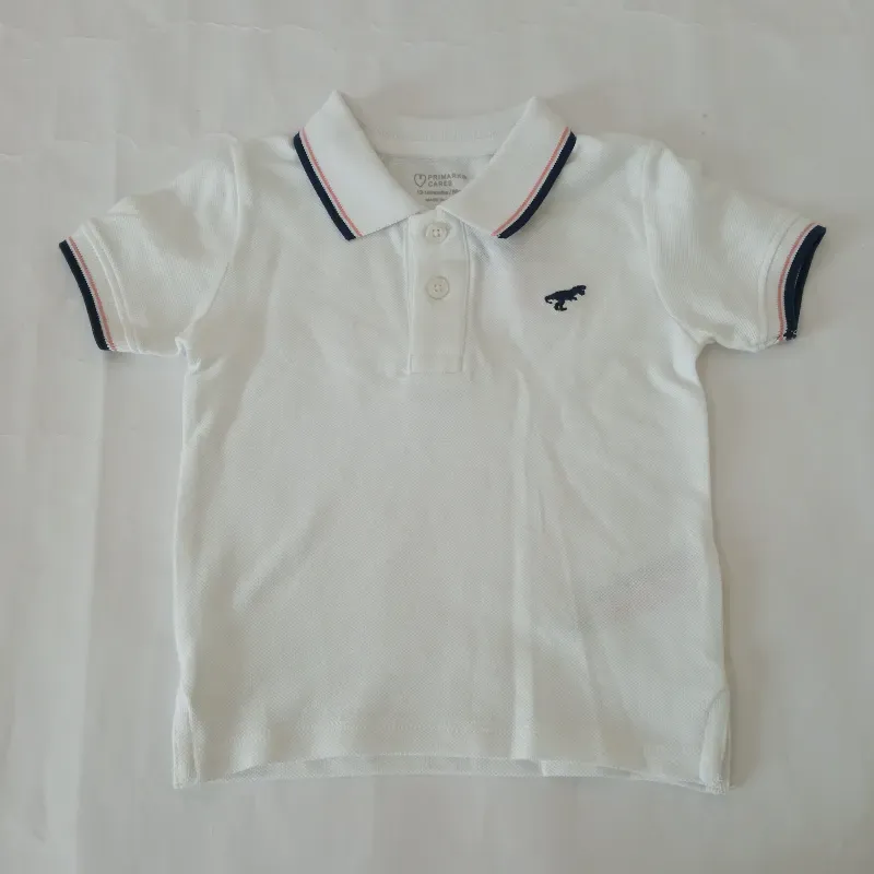 Polo color blanco 