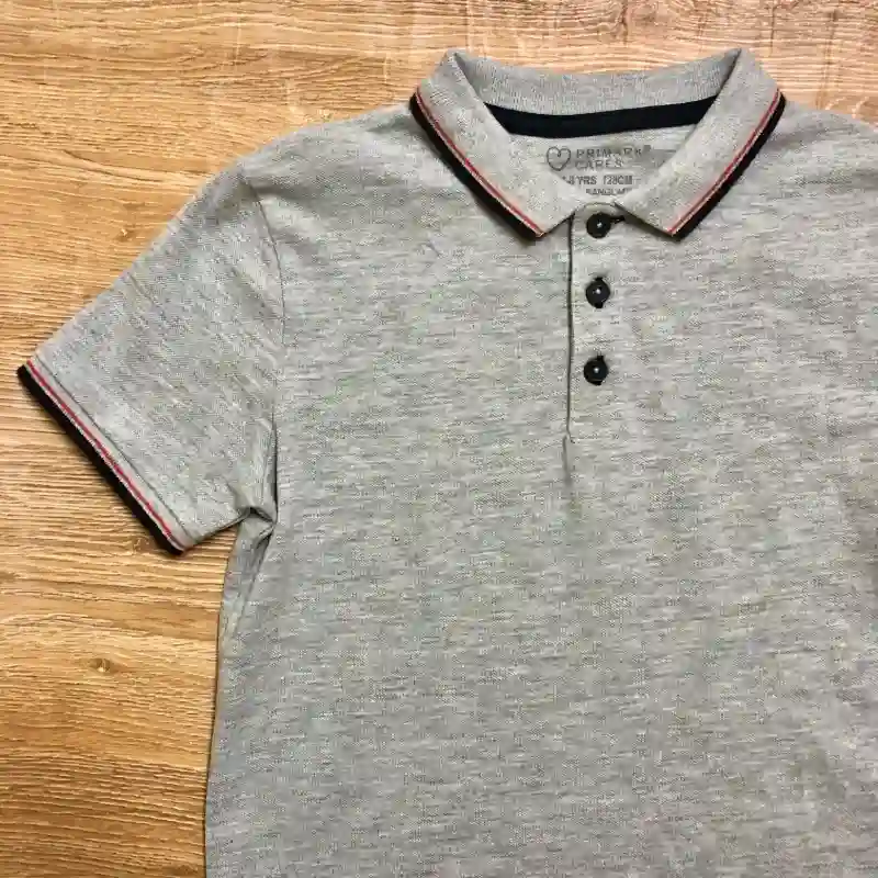 Polo color gris 