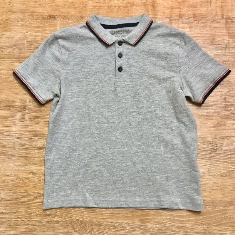 Polo color gris 