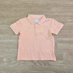 Polo color Salmón básico