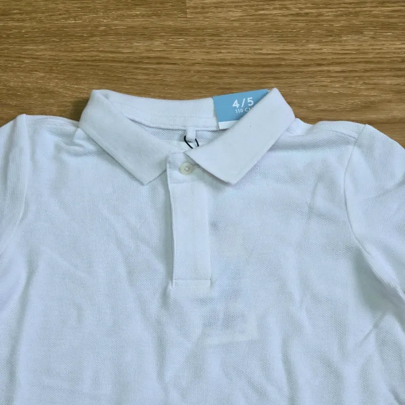 Polo Niño blanco
