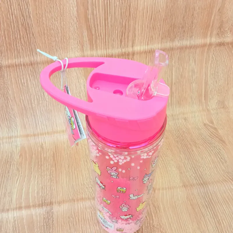 Pomo de "Hello Kitty and Friends" color rosado
