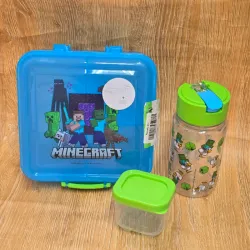 Pozuelo azul de Minecraft