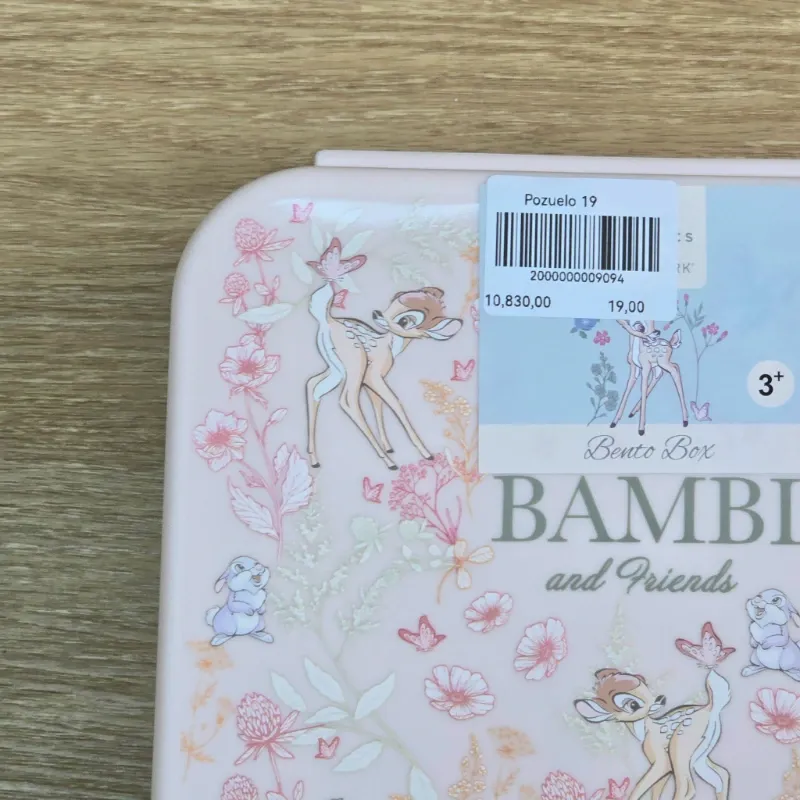 Pozuelo con compartimientos de Bambi