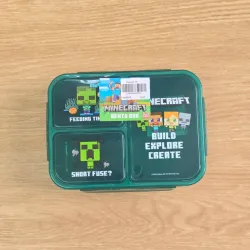 Pozuelo con compartimientos de Minecraft