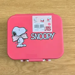 Pozuelo de Snoopy color rosa viejo