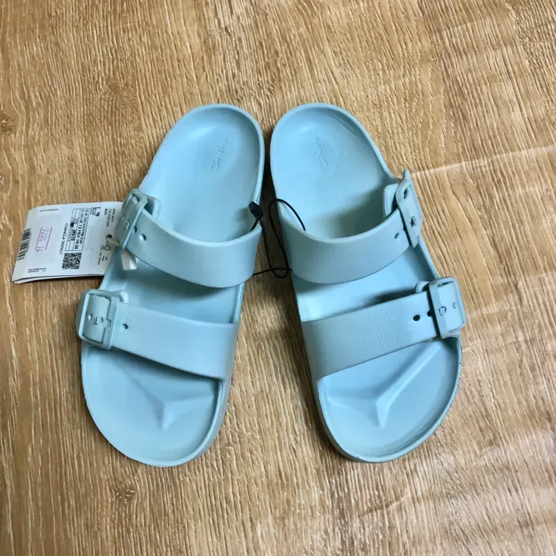 Prácticas de goma color azul 