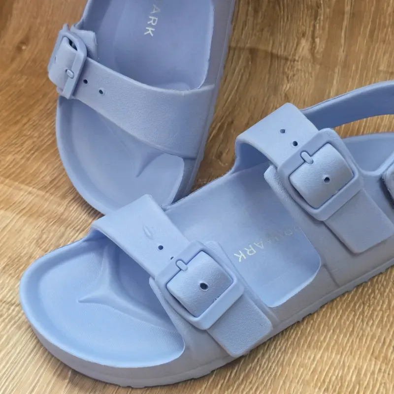 Prácticas Engomadas color azul celeste