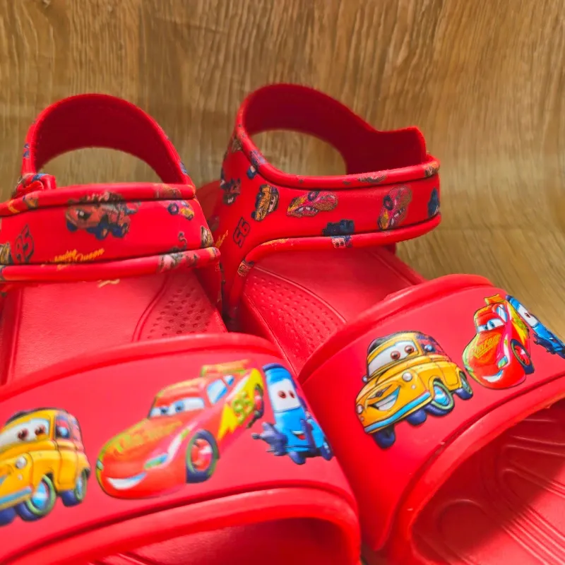 Prácticas Engomadas del Rayo McQueen color rojas