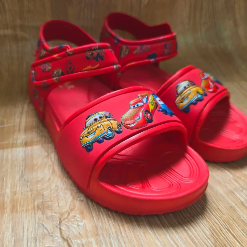 Prácticas Engomadas del Rayo McQueen color rojas