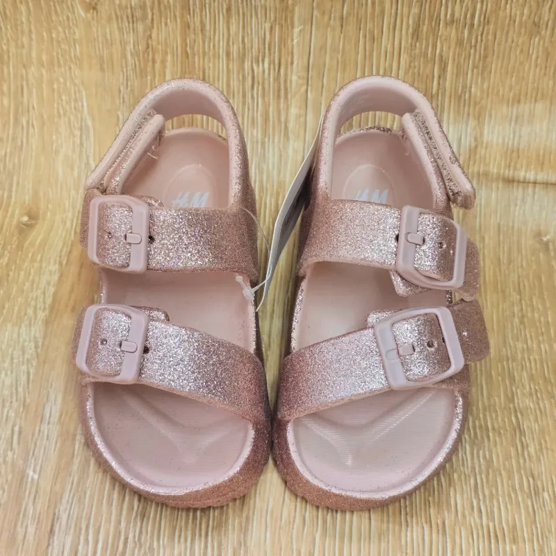 Prácticas Engomadas rosa de brillos