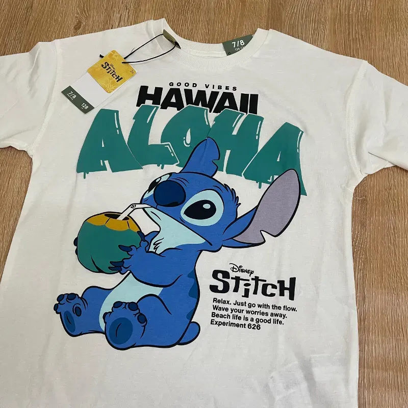 Pulóver "Aloha" de Stitch color blanco 