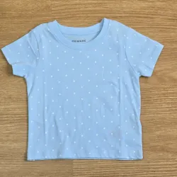 Pulover Azul de puntos blancos