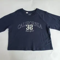 Pulóver azul oscuro "California"