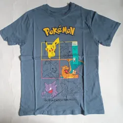 Pulóver azul "Pokemon"