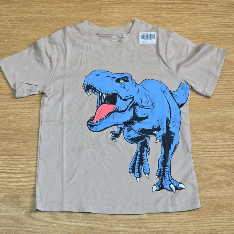 Pulover Beige dinosaurios