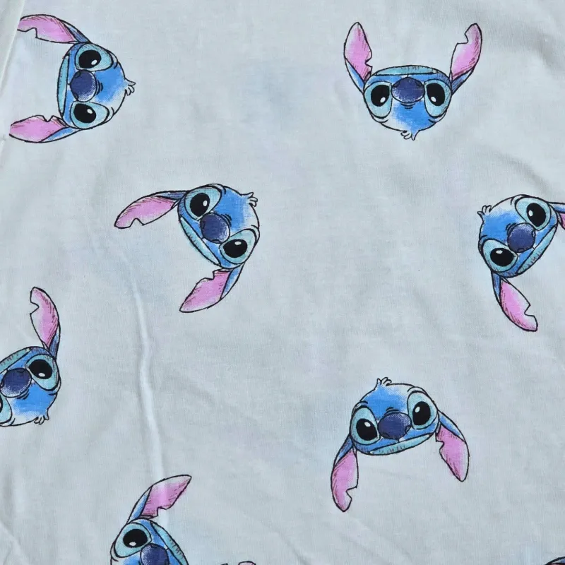 Pulover blanco caritas Stich azules