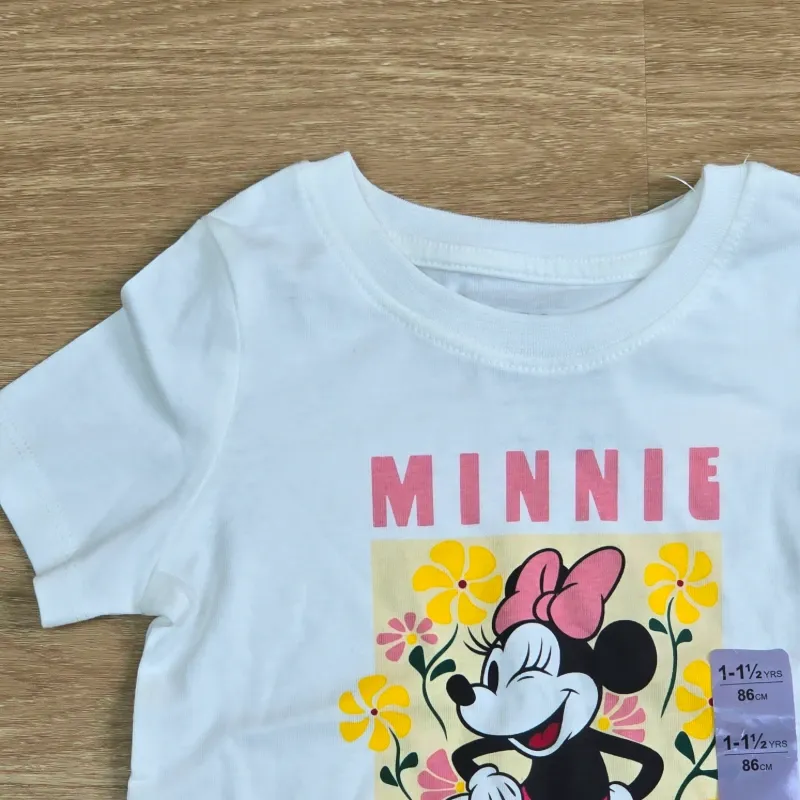 Pulover blanco de Minnie Mouse