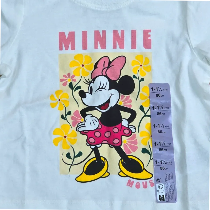 Pulover blanco de Minnie Mouse