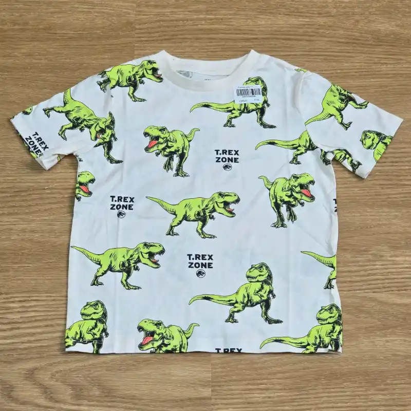 Pulover blanco dinosaurios