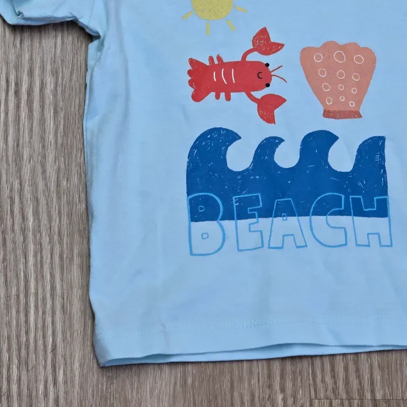 Pulover color azul Beach