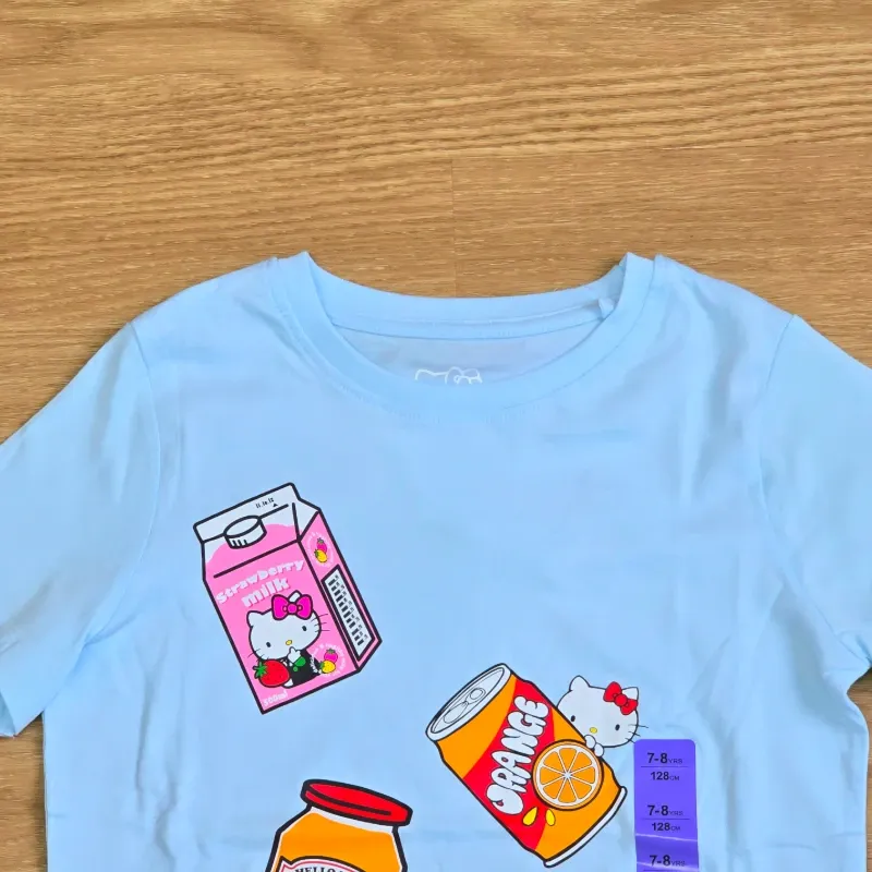 Pulover color azul de Hello Kitty