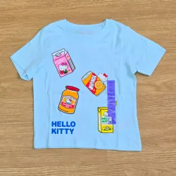 Pulover color azul de Hello Kitty