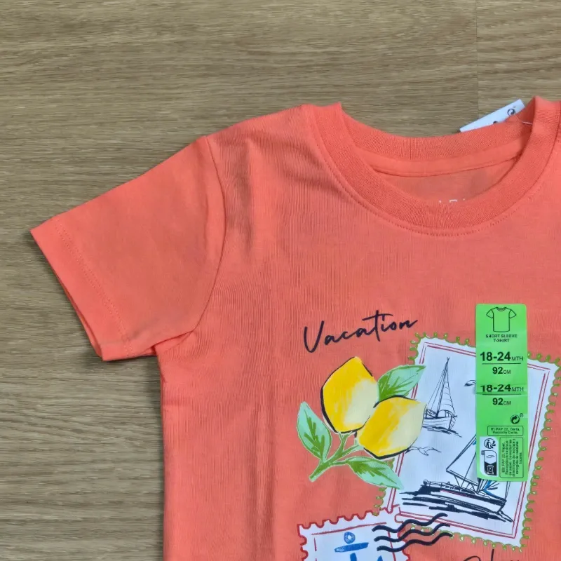 Pulover color naranja "Vacation"