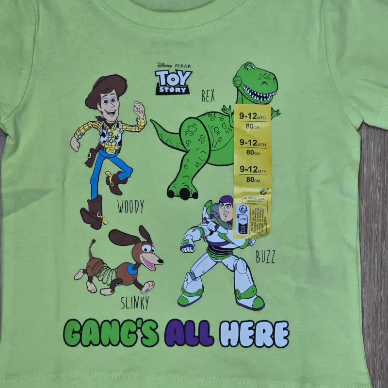 Pulover color verde de Toy Story